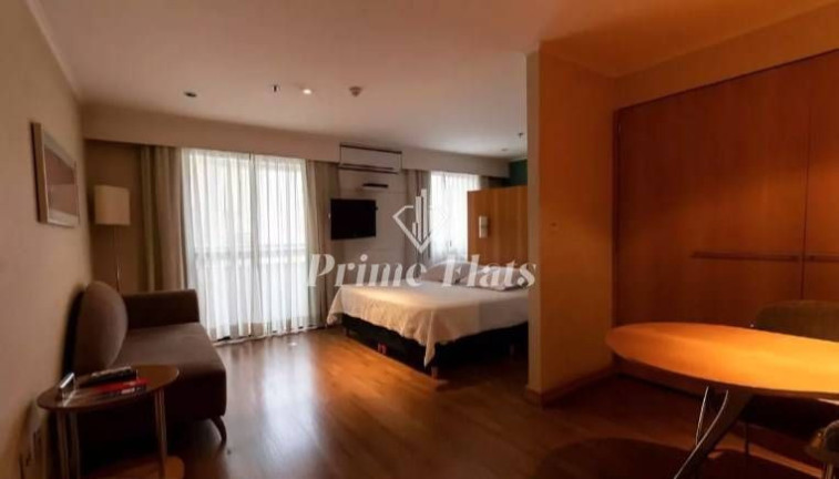 Apartamento com 1 Quarto para Alugar, 35 m² em Moema - São Paulo