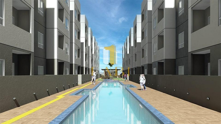 Imagem Apartamento com 2 Quartos à Venda, 50 m² em Gramame - João Pessoa