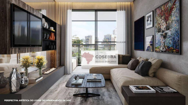 Imagem Apartamento com 2 Quartos à Venda, 52 m² em Moema - São Paulo