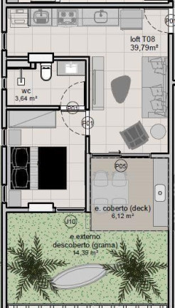 Imagem Apartamento com 2 Quartos à Venda, 64 m² em Intermares - Cabedelo