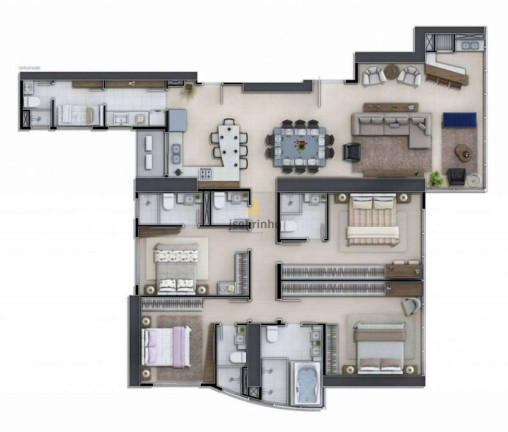 Imagem Apartamento com 4 Quartos à Venda, 196 m² em Barra Sul - Balneário Camboriú
