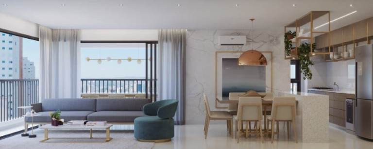 Imagem Apartamento com 3 Quartos à Venda, 119 m² em Setor Bueno - Goiânia