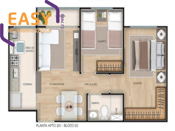 Imagem Imóvel com 2 Quartos à Venda, 43 m² em Meier - Rio De Janeiro