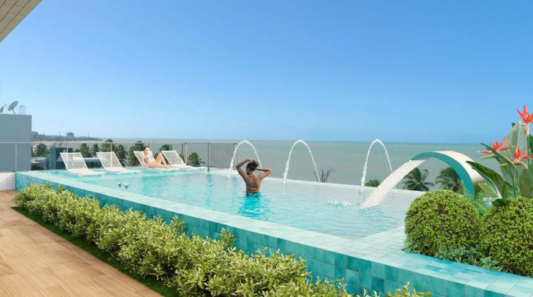 Imagem Apartamento com 1 Quarto à Venda, 30 m² em Jardim Oceania - João Pessoa