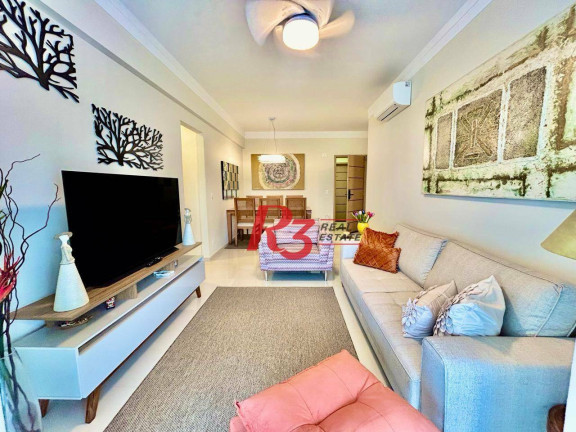 Imagem Apartamento com 2 Quartos à Venda, 108 m² em Gonzaga - Santos