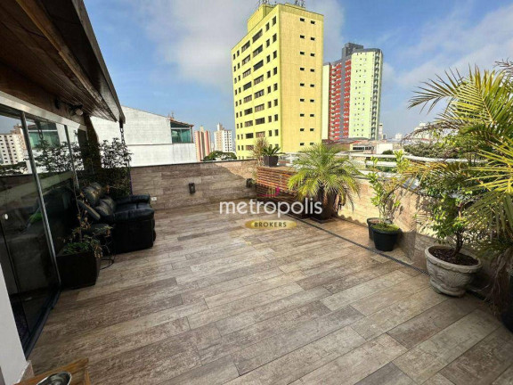Imagem Cobertura com 2 Quartos à Venda, 182 m² em Parque Das Nações - Santo André