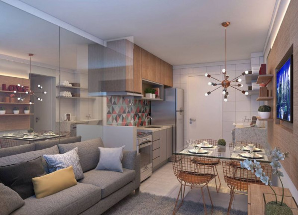 Imagem Apartamento com 2 Quartos à Venda, 32 m² em Cambuci - São Paulo