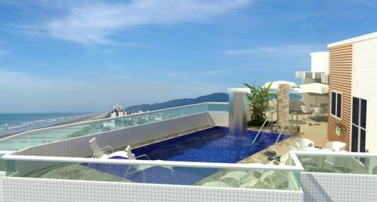 Apartamento com 2 Quartos à Venda, 90 m² em Vila Caiçara - Praia Grande