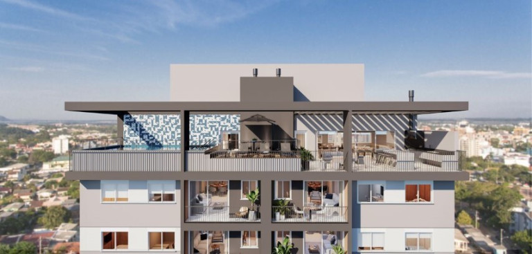 Imagem Apartamento com 2 Quartos à Venda, 62 m² em Salgado Filho - Gravataí