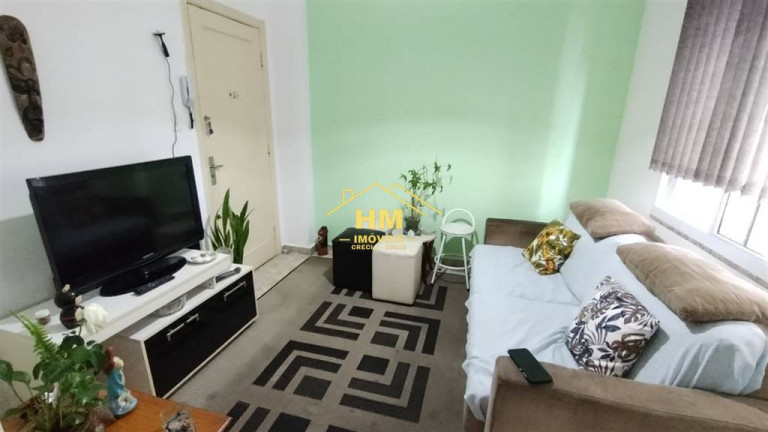 Apartamento com 1 Quarto à Venda, 52 m² em Itarare - Sao Vicente