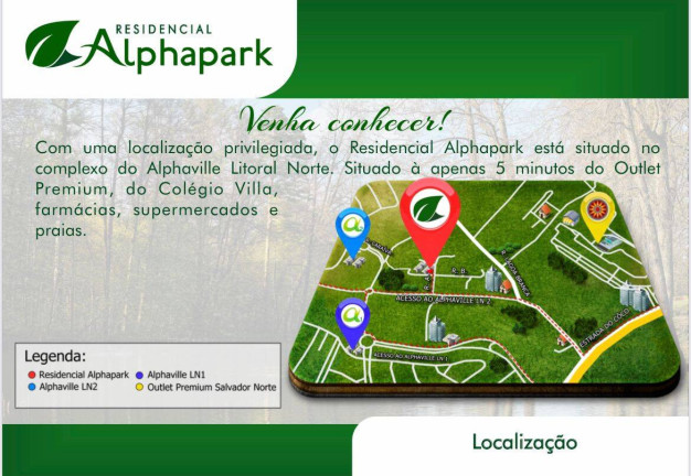 Imagem Casa de Condomínio com 4 Quartos à Venda, 132 m² em Alphaville (abrantes) - Camaçari
