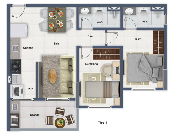 Imagem Apartamento com 2 Quartos à Venda, 57 m² em Forte - Praia Grande Imagem Apartamento com 2 Quartos à Venda, 57 m² em Forte - Praia Grande