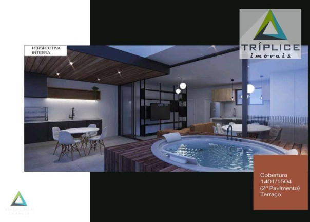 Imagem Cobertura com 3 Quartos à Venda, 159 m² em Jardim Glória - Juiz De Fora