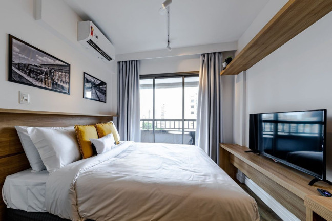 Imagem Apartamento com 1 Quarto para Alugar, 28 m² em Consolação - São Paulo