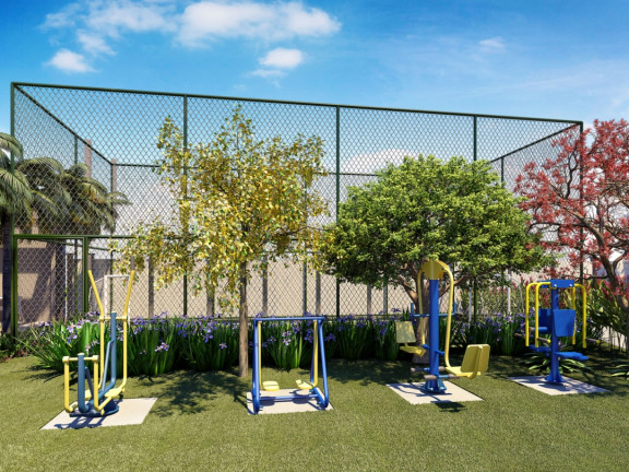 Imagem Apartamento com 2 Quartos à Venda, 45 m² em Areia Branca - Santos