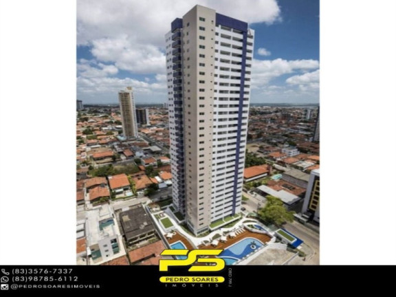 Imagem Apartamento com 3 Quartos à Venda, 121 m² em Estados - João Pessoa