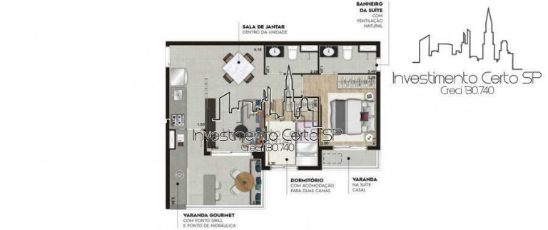 Imagem Apartamento com 2 Quartos à Venda, 62 m² em Vila Leopoldina - São Paulo Imagem Apartamento com 2 Quartos à Venda, 62 m² em Vila Leopoldina - São Paulo