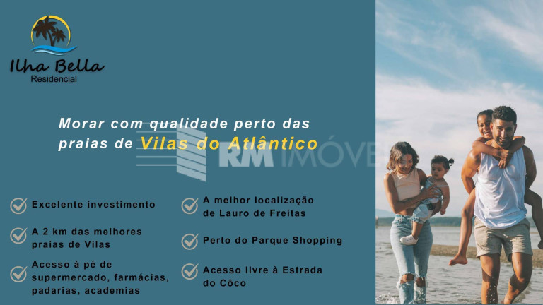 Imagem Apartamento à Venda, 64 m² em Pitangueiras - Lauro De Freitas Imagem Apartamento à Venda, 64 m² em Pitangueiras - Lauro De Freitas