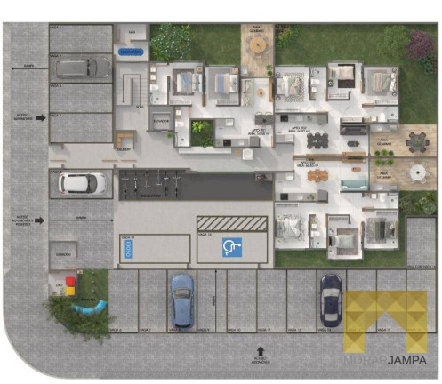 Imagem Apartamento com 2 Quartos à Venda, 53 m² em Bessa - João Pessoa Imagem Apartamento com 2 Quartos à Venda, 53 m² em Bessa - João Pessoa