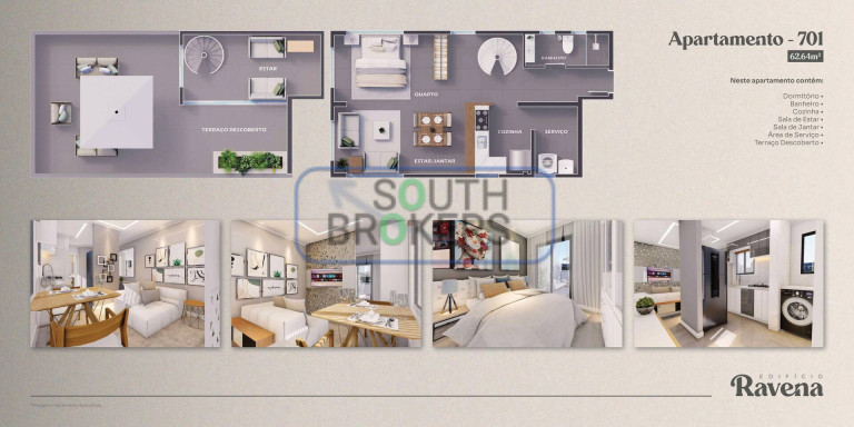 Imagem Apartamento com 2 Quartos à Venda, 27 m² em Hauer - Curitiba