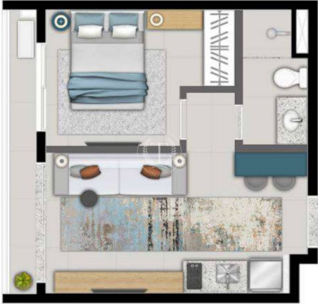 Imagem Apartamento com 1 Quarto à Venda, 33 m² em Vila Mariana - São Paulo