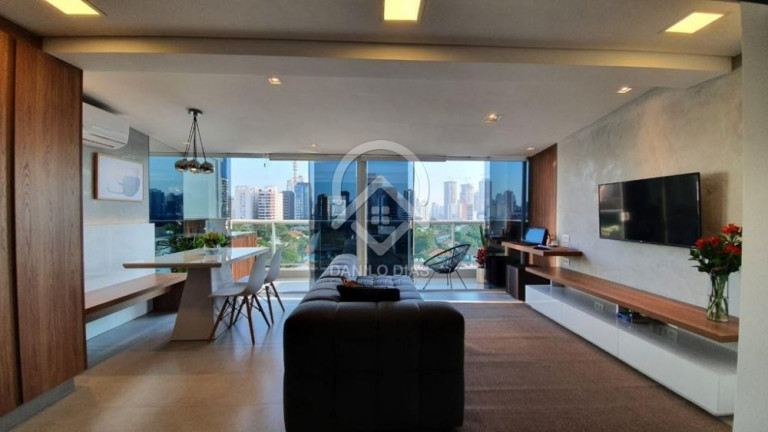 Imagem Apartamento com 1 Quarto à Venda, 54 m² em Brooklin - São Paulo Imagem Apartamento com 1 Quarto à Venda, 54 m² em Brooklin - São Paulo