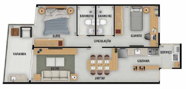 Imagem Imóvel com 2 Quartos à Venda, 88 m² em Tijuca - Rio De Janeiro