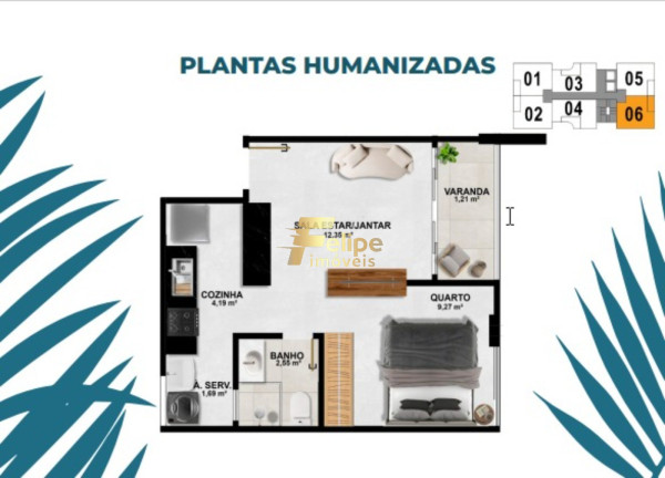 Imagem Imóvel com 1 Quarto à Venda, 40 m² em Praia De Itaparica - Vila Velha Imagem Imóvel com 1 Quarto à Venda, 40 m² em Praia De Itaparica - Vila Velha