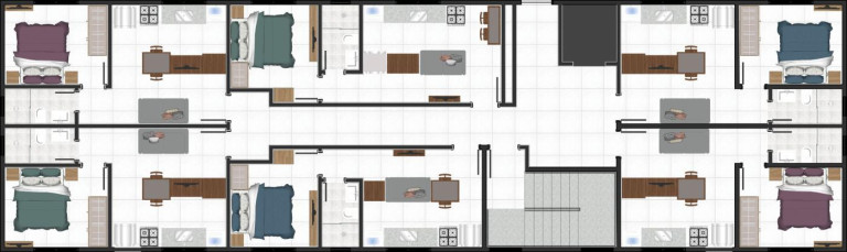 Imagem Apartamento com 1 Quarto à Venda, 29 m² em Cajuru - Curitiba