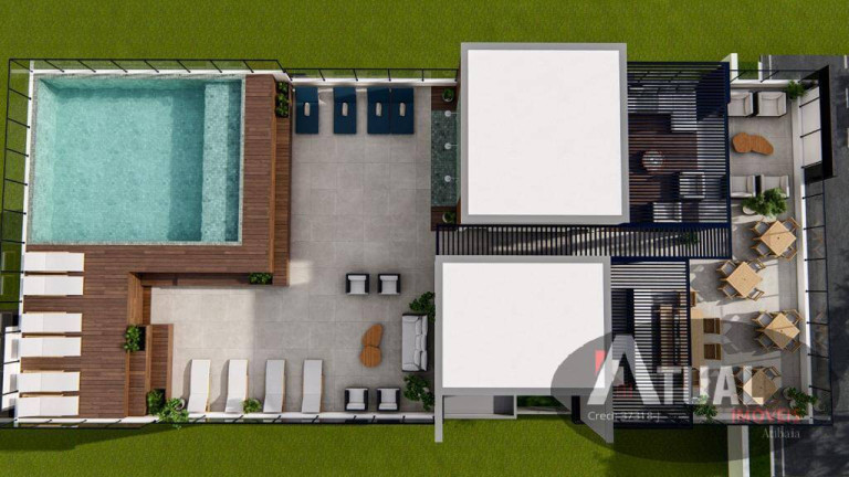 Imagem Apartamento com 1 Quarto à Venda, 33 m² em Atibaia Jardim - Atibaia