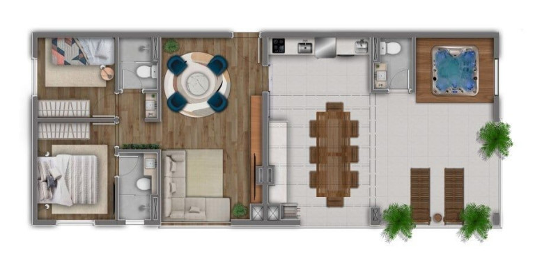 Imagem Apartamento com 2 Quartos à Venda, 44 m² em Vila Guilhermina - São Paulo