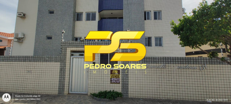Apartamento com 2 Quartos à Venda, 65 m² em Aeroclube - João Pessoa