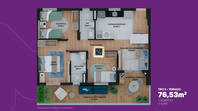 Imagem Apartamento com 2 Quartos à Venda, 59 m² em Monte Castelo - Fortaleza Imagem Apartamento com 2 Quartos à Venda, 59 m² em Monte Castelo - Fortaleza