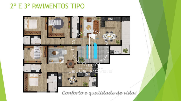 Imagem Apartamento com 2 Quartos à Venda, 106 m² em Portal Ville Azaleia - Boituva