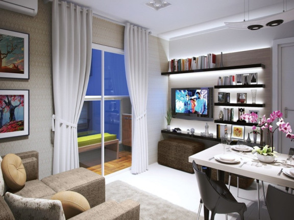 Imagem Apartamento com 2 Quartos à Venda, em Itararé - São Vicente Imagem Apartamento com 2 Quartos à Venda, em Itararé - São Vicente