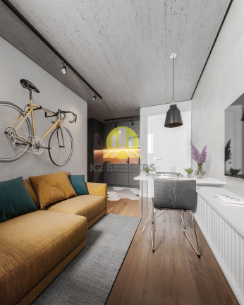 Imagem Apartamento com 1 Quarto à Venda, 27 m² em Centro - Curitiba Imagem Apartamento com 1 Quarto à Venda, 27 m² em Centro - Curitiba