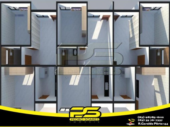 Imagem Casa com 2 Quartos à Venda, 34 m² em Funcionários - João Pessoa