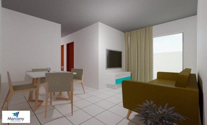 Apartamento com 3 Quartos à Venda, 72 m² em Jardim Cidade Universitária - João Pessoa
