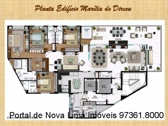 Imagem Apartamento com 4 Quartos à Venda, 280 m² em Vale Do Sereno - Nova Lima Imagem Apartamento com 4 Quartos à Venda, 280 m² em Vale Do Sereno - Nova Lima