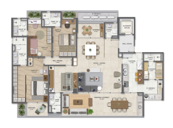 Imagem Imóvel com 4 Quartos à Venda, 209 m² em Barra - Salvador Imagem Imóvel com 4 Quartos à Venda, 209 m² em Barra - Salvador