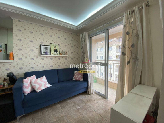 Apartamento com 2 Quartos à Venda, 51 m² em Utinga - Santo André