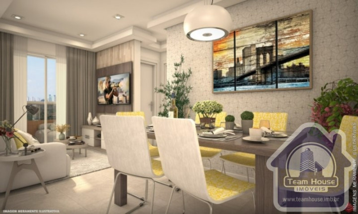 Imagem Apartamento com 2 Quartos à Venda, 57 m² em Guilhermina - Praia Grande