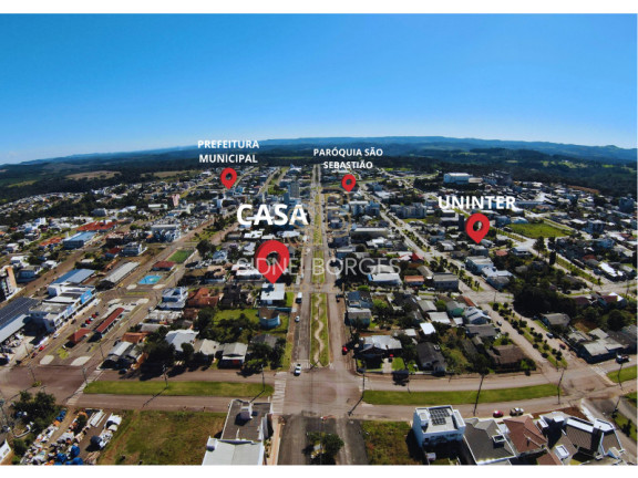 Imagem Casa com 3 Quartos à Venda, 200 m² em Centro - Catanduvas Imagem Casa com 3 Quartos à Venda, 200 m² em Centro - Catanduvas