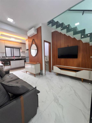 Imagem Casa de Condomínio com 2 Quartos à Venda, 60 m² em Maracanã - Praia Grande Imagem Casa de Condomínio com 2 Quartos à Venda, 60 m² em Maracanã - Praia Grande