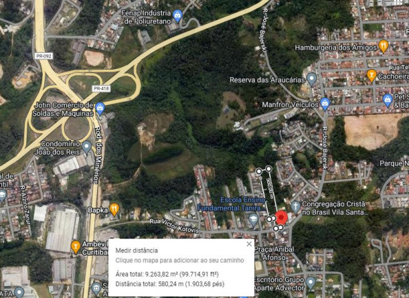 Imagem Terreno à Venda, 9.293 m² em Abranches - Curitiba Imagem Terreno à Venda, 9.293 m² em Abranches - Curitiba