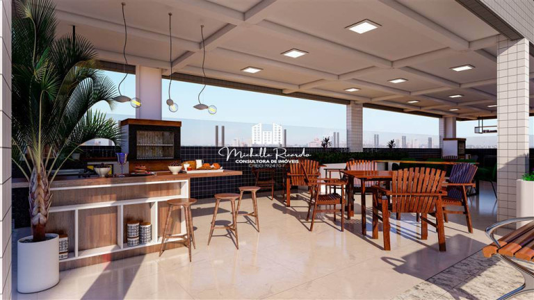 Imagem Apartamento com 2 Quartos à Venda, 76 m² em Guilhermina - Praia Grande