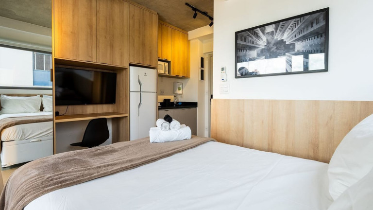 Imagem Apartamento com 1 Quarto para Alugar, 21 m² em Jardim Paulista - Sao Paulo Imagem Apartamento com 1 Quarto para Alugar, 21 m² em Jardim Paulista - Sao Paulo