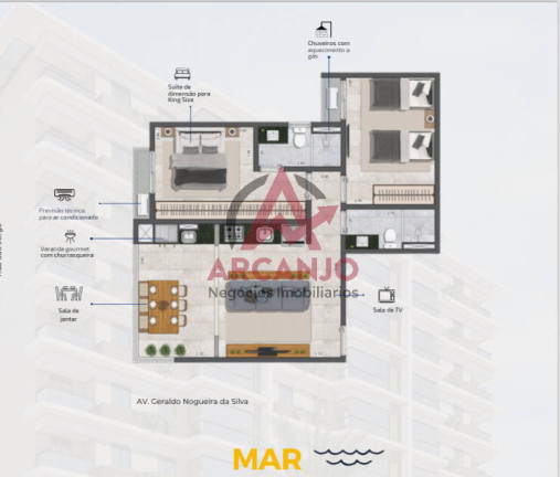 Imagem Apartamento com 2 Quartos à Venda, 60 m² em Praia Das Palmeiras - Caraguatatuba Imagem Apartamento com 2 Quartos à Venda, 60 m² em Praia Das Palmeiras - Caraguatatuba