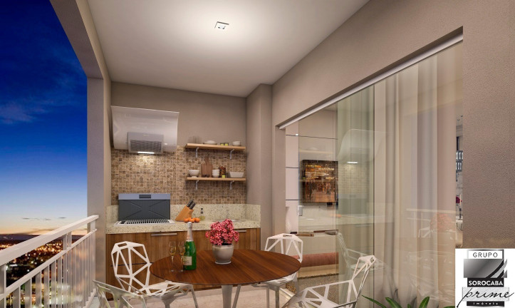 Imagem Apartamento com 3 Quartos à Venda, 95 m² em Além Ponte - Sorocaba