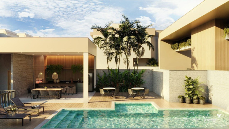 Imagem Casa de Condomínio com 3 Quartos à Venda, 132 m² em Residencial Recreio Panorama - Goiânia